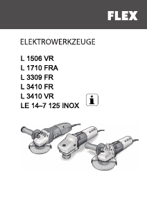 Bruksanvisning Flex L 1710 FRA Vinkelsliper