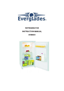 Mode d’emploi Everglades EVBI603 Réfrigérateur