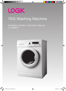 Manual Logik L712WM11 Washing Machine