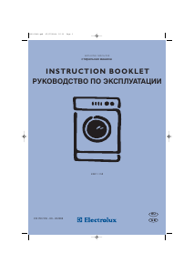 Manual Electrolux EWC1150 Washing Machine