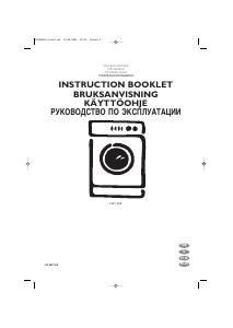 Руководство Electrolux EWS800 Стиральная машина