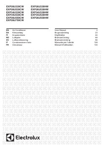 Manuale Electrolux EXP26U558CW Condizionatore d’aria