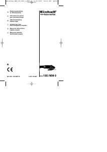 Mode d’emploi Einhell BWS 125/850-3 Meuleuse angulaire