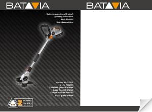 Handleiding Batavia BT-CLT001 Grastrimmer