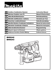 Manual Makita BHR243 Martelo perfurador