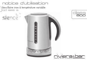 Mode d’emploi Riviera and Bar QD 865 A Bouilloire