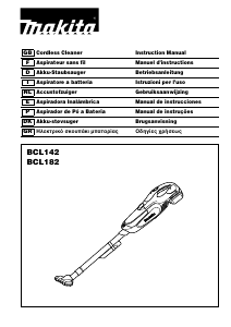 Brugsanvisning Makita BCL142 Støvsuger