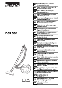 Mode d’emploi Makita DCL501 Aspirateur