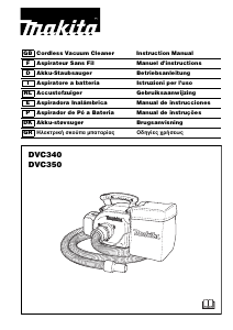 Manual Makita DVC340 Vacuum Cleaner