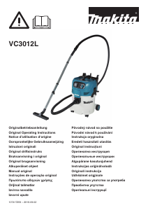 Instrukcja Makita VC3012L Odkurzacz