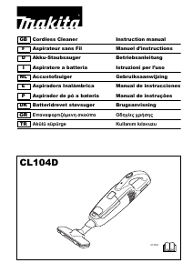 Manual Makita CL104D Aspirador de mão