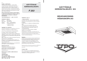 Bruksanvisning UPO E5042 Köksfläkt