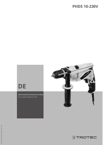 Bedienungsanleitung Trotec PHDS 10-230V Schlagbohrmaschine