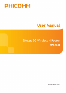 Handleiding Phicomm FMR-3604 Router