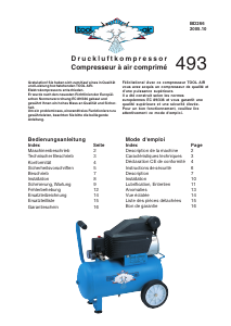 Bedienungsanleitung Tool Air 493 Kompressor