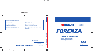 Handleiding Suzuki Forenza (2008)