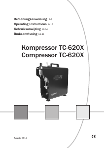 Handleiding Sparmax TC-620X Compressor