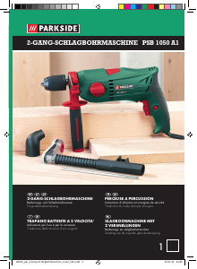 Manuale Parkside PSB 1050 A1 Trapano a percussione