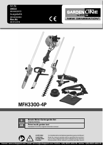 Handleiding Scheppach MFH3300-4P Heggenschaar