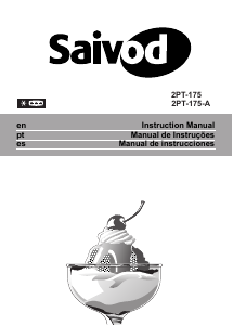Handleiding Saivod 2PT 175-A Koel-vries combinatie