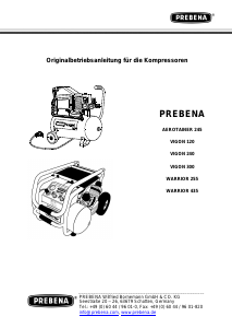 Bedienungsanleitung Prebena VIGON 240 Kompressor