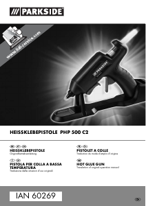 Manuale Parkside IAN 60269 Pistola incollatrice