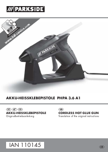 Manual Parkside IAN 110145 Glue Gun