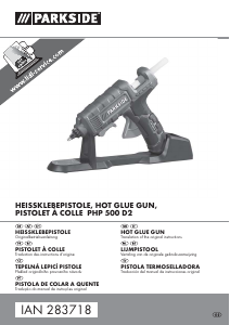 Manual Parkside IAN 283718 Pistola de colar