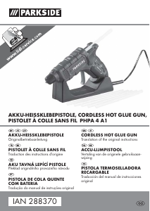 Handleiding Parkside IAN 288370 Lijmpistool