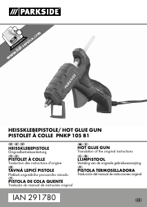 Handleiding Parkside IAN 291780 Lijmpistool