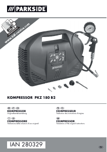 Manuale Parkside IAN 280329 Compressore