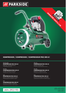 Manual Parkside IAN 292195 Compressor