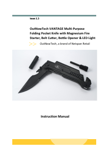 Manual OutNowTech Vantage Pocket Knife