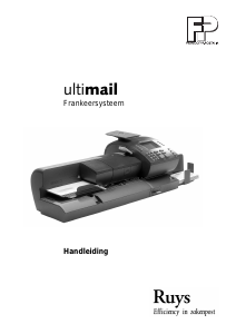 Handleiding FP-Ruys UltiMail NS1 Frankeermachine