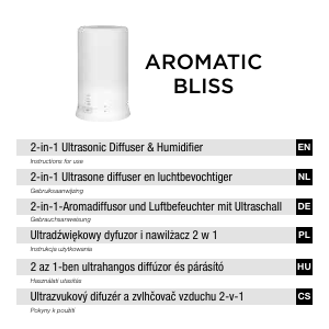 Használati útmutató Melaleuca Aromatic Bliss Aromapárologtató