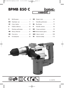 Manual Meister BPMB 850 C Ciocan rotopercutor