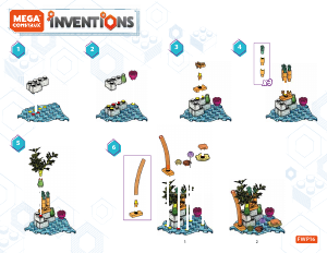 Brugsanvisning Mega Construx set FWP16 Inventions Aquatic boostersæt