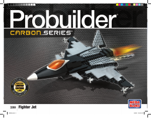 Mode d’emploi Mega Bloks set 3269 Probuilder Fighter jet