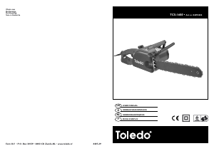 Manual Toledo TCS-1600 Chainsaw