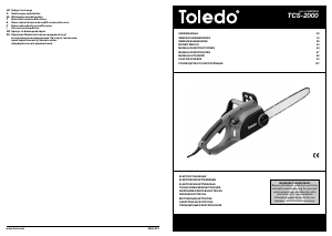 Manual Toledo TCS-2000 Chainsaw