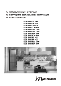 Instrukcja Mastercook KGE-3410ZB DYN Kuchnia
