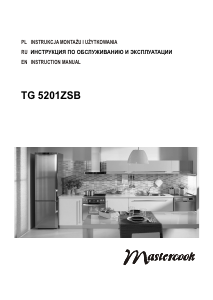 Manual Mastercook TG-5201ZSB Hob