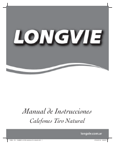Manual de uso Longvie CN412SSF Caldera de gas