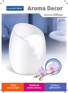 Instrukcja Lanaform Aroma Decor Dyfuzor aromat