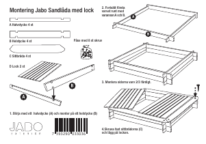 Bruksanvisning JABO 3303 Sandlåda