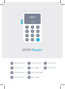 Manual iZettle Reader Payment Device