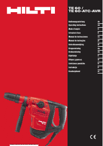 Bedienungsanleitung Hilti TE 60 Schlaghammer