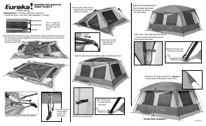 Manual Eureka Copper Canyon 8 Tent