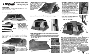 Manual Eureka Copper Canyon 10 Tent