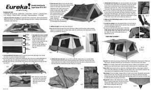 Manual Eureka Copper Canyon 1512 Tent